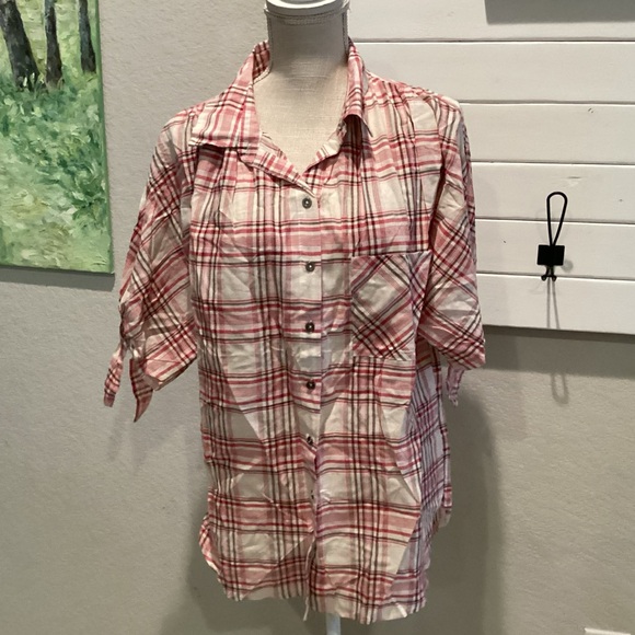 NWT Blu Heaven Button Down Shirt - Picture 3 of 5
